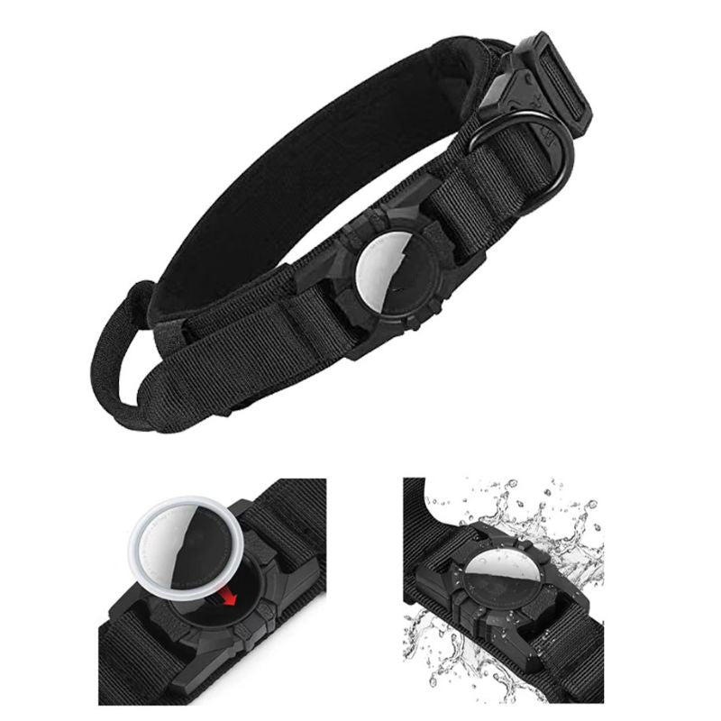 Tactical dog collar with handle
