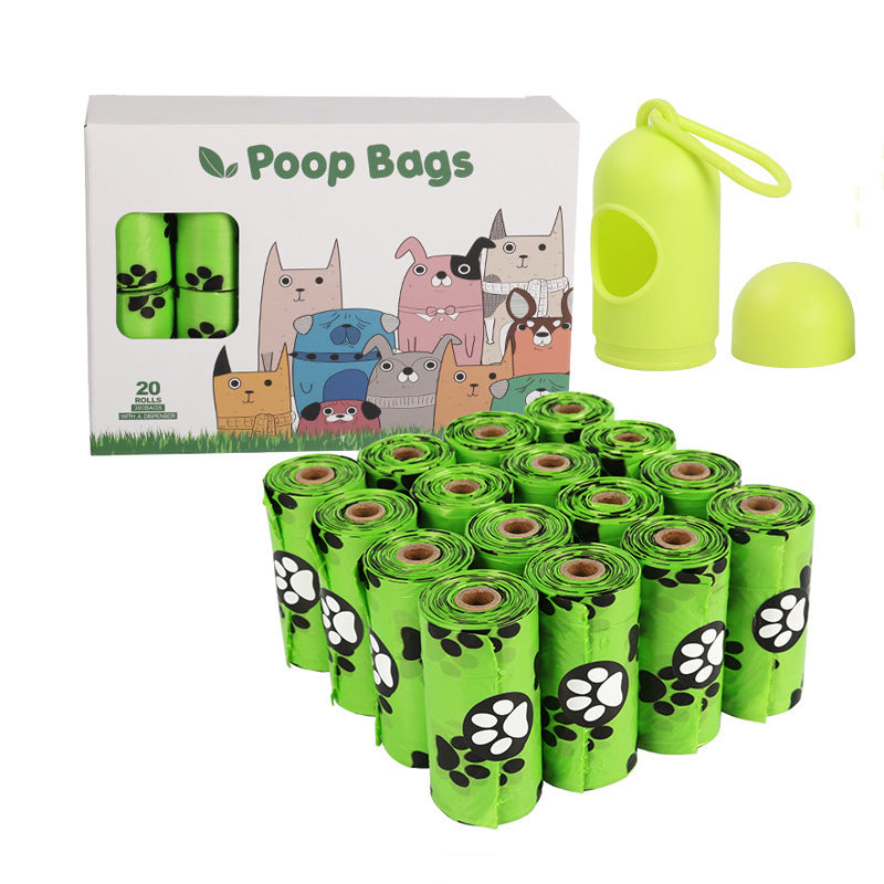 Biodegradable Dog Poop Bags with Dispenser - Eco-Friendly Pet Supplies