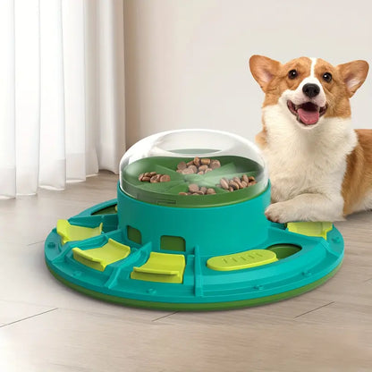 Slow feeder dog bowl