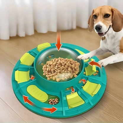 Slow feeder dog bowl