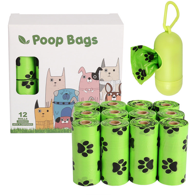 Biodegradable Dog Poop Bags with Dispenser - Eco-Friendly Pet Supplies