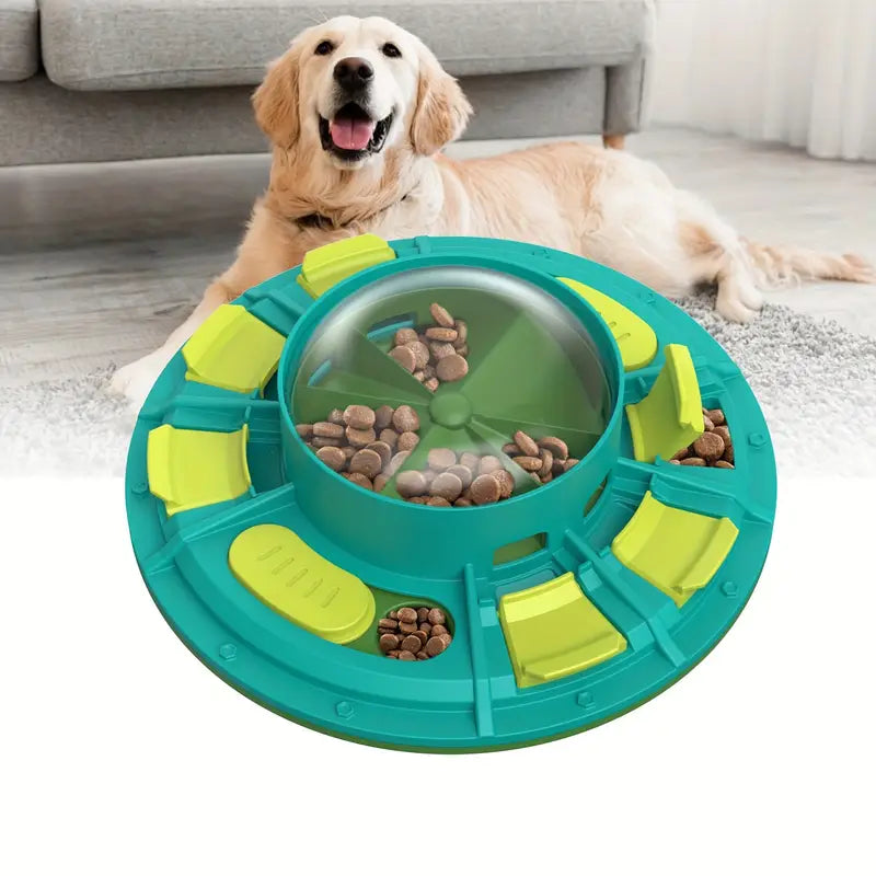 Interactive dog toy for mental stimulation
