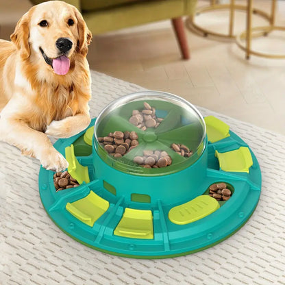 Dog puzzle feeder