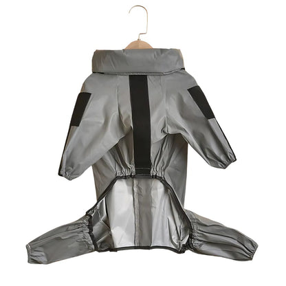 Outdoor Dog Raincoat with Full Body Coverage -UV Protection