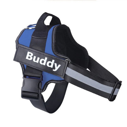 Reflective dog harness

