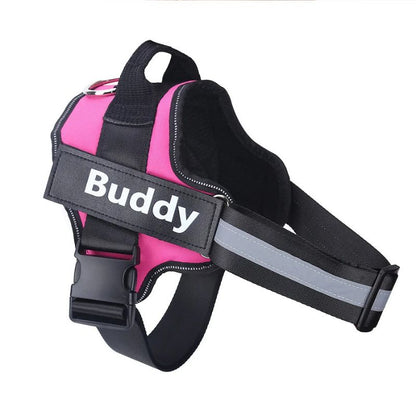 Reflective dog harness

