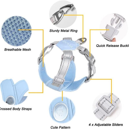 breathable dog harness