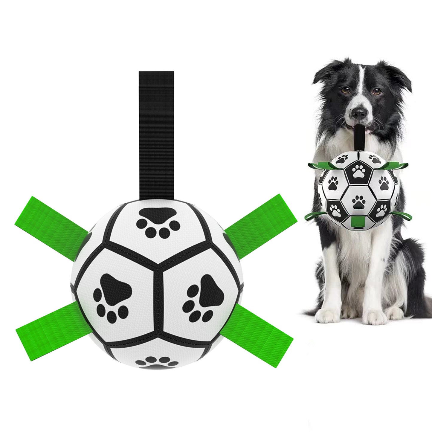 Interactive Dog Soccer Ball for Training & Outdoor Play